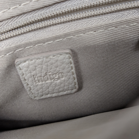 New - Indigo Leather Wallet / Clutch - Picture 2 of 3